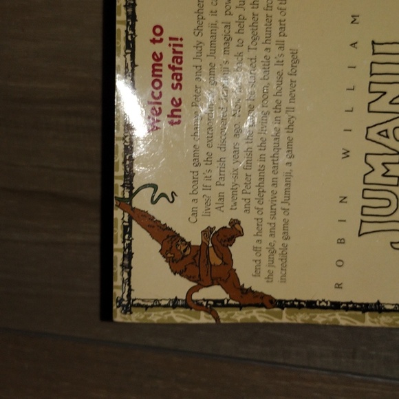 Jumanji ppbk Book, including pictures from the movie - Picture 3 of 6